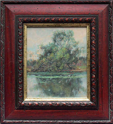 Морозов Константин Феофанович. Дерево на берегу